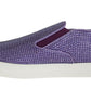 Dolce & Gabbana Purple Strass Canvas Logo Sneakers