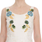 Dolce & Gabbana Elegant Floral Brocade Sheath Dress