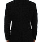 Dolce & Gabbana Elegant Slim Fit Black Silk-Blend Blazer