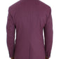 Dolce & Gabbana Purple Cashmere Slim Fit Blazer Jacket