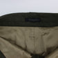 Ermanno Scervino Green Wool Blend Loose Fit Cargo Pants