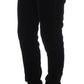 Ermanno Scervino Elegant Black Slim Fit Trousers