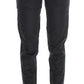 Ermanno Scervino Black Cotton Blend Regular Fit Pants