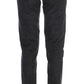 Ermanno Scervino Black Cotton Blend Regular Fit Pants