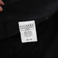 Ermanno Scervino Black Cotton Blend Regular Fit Pants