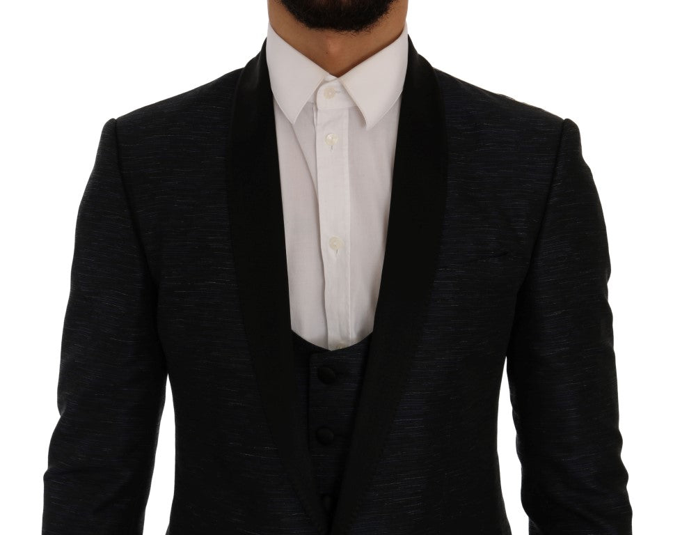 Dolce & Gabbana Blue MARTINI Slim 2 Piece Blazer