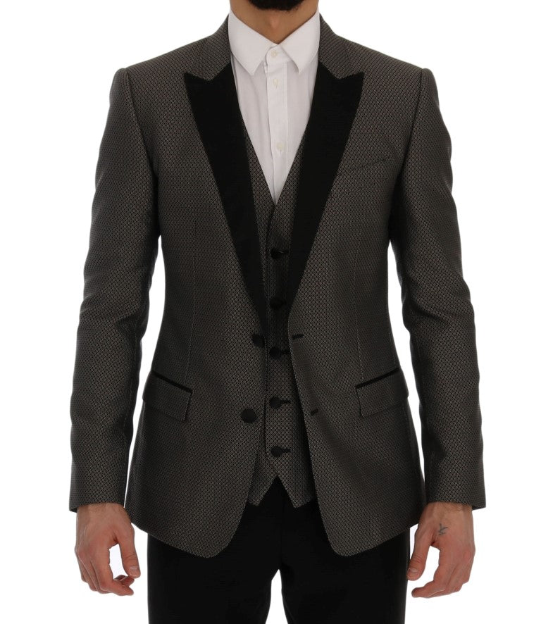 Dolce & Gabbana Multicolor Two Button Single Breasted Blazer