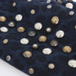 Dolce & Gabbana Gray Wool Shearling Studded Blue Leopard Gloves