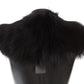 Dolce & Gabbana Black Fox Fur Collar Scarf