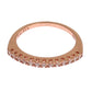 Nialaya Red Gold 925 Silver Ring