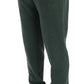 Dolce & Gabbana Green Cashmere Training Pants