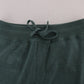 Dolce & Gabbana Green Cashmere Training Pants