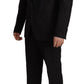 Dolce & Gabbana Black Formal 2 Piece MARTINI Suit