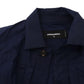 Dsquared² Dark Blue Cotton Collared Long Sleeves Casual Shirt