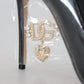 Dolce & Gabbana Black Leather Heels Pumps Plastic Wrapped Shoes