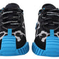 Dolce & Gabbana Black Blue Fabric Lace Up NS1 Sneakers