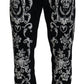 Dolce & Gabbana Black Cotton Heritage Sweatpants Jogging Pants