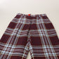 Dolce & Gabbana Gray Checked High Waist Cropped Trouser Pants