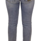 Dolce & Gabbana Blue Cotton Stretch Skinny Low Waist Denim Jeans