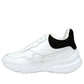 Alexander McQueen Alexander McQueen Women White Leather Suede Sneaker