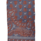 MCM Stonewash Modal Silk Paisley Print Jacquard Scarf