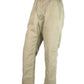 Gucci Light Brown Washed Gucci Print Button Fly Pants