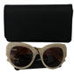 Dolce & Gabbana Beige Acetate Full Rim Brown Lense DG4294 Sunglasses