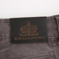 Ermanno Scervino Gray Slim Jeans Denim Pants Skinny Leg Stretch