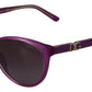 Dolce & Gabbana Purple Acetate Frame Round Shades DG4171P Sunglasses