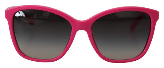 Dolce & Gabbana Pink Acetate Frame Round Shades DG4170M Women Sunglasses