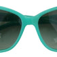 Dolce & Gabbana Green Stars Acetate Square Shades DG4124  Sunglasses