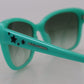 Dolce & Gabbana Green Stars Acetate Square Shades DG4124  Sunglasses