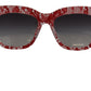 Dolce & Gabbana Red Lace Acetate Rectangle Shades  DG4231F  Sunglasses