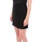 Ermanno Scervino Black Lace Lined Stretch Mini Dress