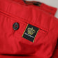 Dolce & Gabbana Red Cotton Slim Fit Trousers Chinos Pants