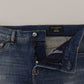 Dolce & Gabbana Blue Wash Cotton Stretch Skinny Denim Jeans