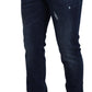 Dolce & Gabbana Blue Wash Cotton Stretch Slim Denim Jeans