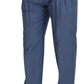 Dolce & Gabbana Blue Linen Cotton Slim Trousers Chinos Pants