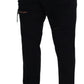 Dolce & Gabbana Black Loose Regular Torn Cotton Jeans