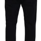 Dolce & Gabbana Black Loose Regular Torn Cotton Jeans