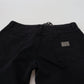 Dolce & Gabbana Black Loose Regular Torn Cotton Jeans