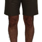 Dolce & Gabbana Green Chinos Cotton Casual Shorts