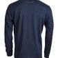 Dolce & Gabbana BLue Silk Polo Long Sleeve Pullover Sweater