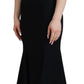 Dolce & Gabbana Elegant Black Fit and Flare Dress