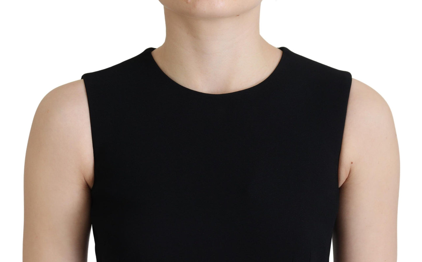 Dolce & Gabbana Elegant Black Fit and Flare Dress