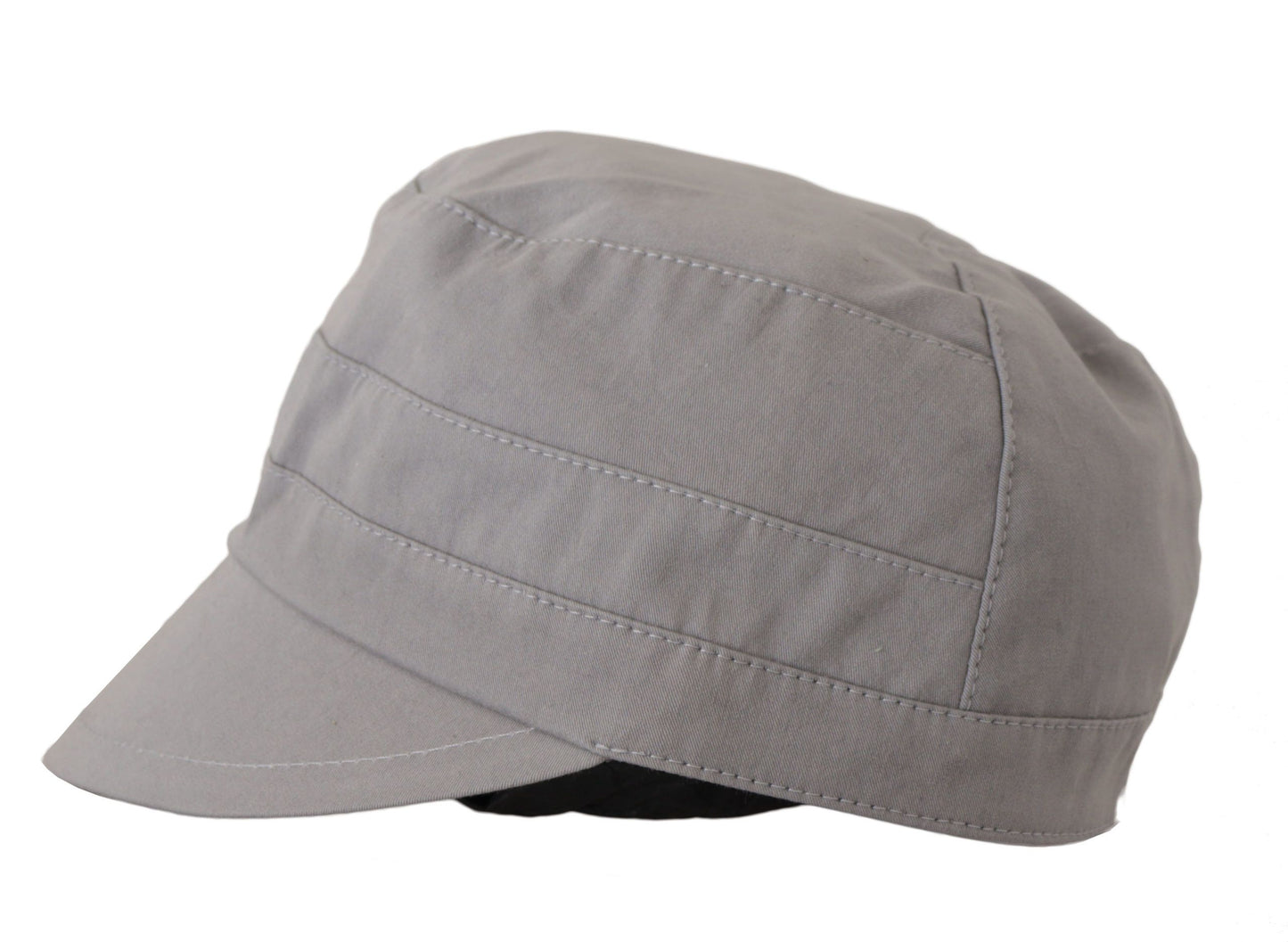 Dolce & Gabbana Gray Newsboy Cap Men Capello Cotton Hat