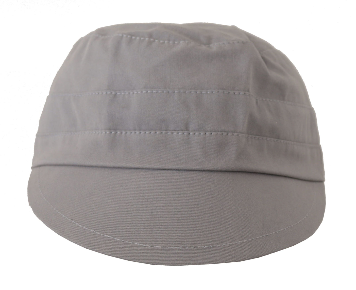 Dolce & Gabbana Gray Newsboy Cap Men Capello Cotton Hat