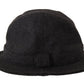 Dolce & Gabbana Gray Virgin Wool Logo Fedora Trilby Cappello Hat