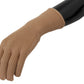 Dolce & Gabbana Beige Cashmere Knitted Hands Mitten Mens Gloves