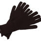 Dolce & Gabbana Brown Cashmere Silk Hands Mitten Mens Gloves